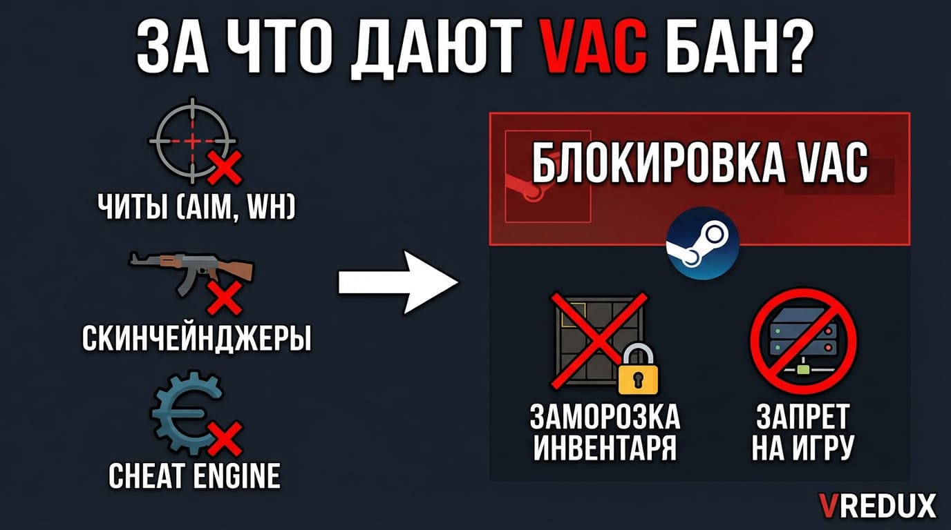 за что дают вак в кс